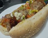 Foto del paso 10 de la receta: Perrito🌭caliente🧀a mi estilo🥑🍅🧅