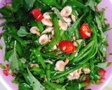 Hình bước làm 2 của món Gỏi rau muống tép đồng(trộn bằng mắm tôm)