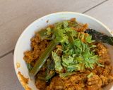 A picture of step 5 of Drumstick masala.