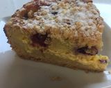 Pas rețetă Crumble cu afine și zmeură 4 fotografie