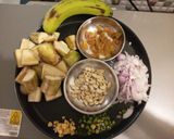 कच्चा केला बोनाई (Kachha kela kaju se bonai recipe in hindi) रेसिपी चरण 1 फोटो