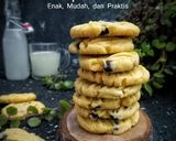 Foto langkah ke 5 dari resep Chocochips Biscuit 3 Bahan.