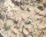 Foto del paso 4 de la receta: Pollo al verdeo y mostaza con arroz