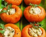 A picture of step 7 of Schezwan Upma Bites - Fusion Morning Breakfast.