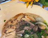 A picture of step 3 of Chicken Glass Noodle Soup.