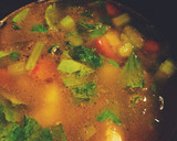 A picture of step 4 of Celery and chicken soup.