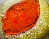 A picture of step 2 of Fried king fish.