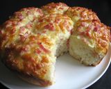 A picture of step 6 of Cheese & Bacon ‘Pampushky’.