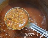 A picture of step 2 of Sabut Hari Moong Daal.