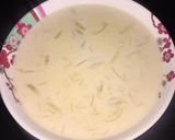 A picture of step 4 of Dodh sawia with shakar(vermicelli).