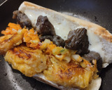 Foto del paso 9 de la receta: Sánduche🥯de carne,🍖queso🧀y plátano🥙maduro🌮