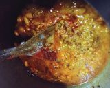 A picture of step 4 of Rice Khichdi.