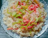 A picture of step 6 of Beef BBQ Rice.
