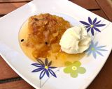 Foto del paso 4 de la receta: Crumble de manzanas y duraznos 🍎 🍑 (Rico, fácil de hacer y muy simple 🤗