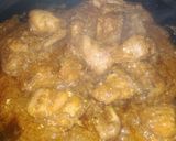 A picture of step 6 of Tawa chicken karahai.