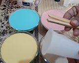 Foto del paso 5 de la receta: Paletas de vainilla, nuez, chicle y fresa