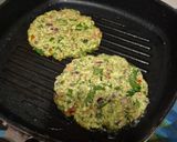 A picture of step 4 of High-Protein Soya Chila Tikkis.