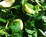 A picture of step 2 of Green chutney.