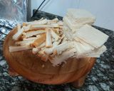 A picture of step 1 of Mango bread cake.