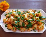 A picture of step 4 of Mandvi Batata Khichdi (Peanuts Aloo Khichdi).