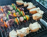 Foto del paso 7 de la receta: Brochetas de pulpo y chorizo argentino asadas 🍢🍡🐙