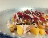 عکس مرحله 8 از دستور سالاد سیب‌زمینی با ترشی کلم بنفش