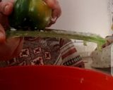 A picture of step 1 of Veg n chick roll.