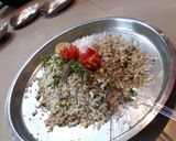 A picture of step 4 of Chatpata poha.