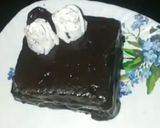 A picture of step 11 of Oreo biscuits bread cake(no fire).