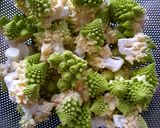 Une image de l'étape 1 de Chou romanesco façon Carbonara.