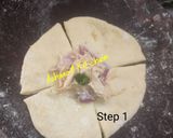 A picture of step 4 of Rose Bread.