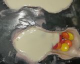 A picture of step 3 of New born baby chocolates.