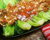 Foto langkah ke 4 dari resep Pecel BokChoy Saus Tiram.