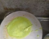 A picture of step 6 of Hari mung ki dal aur palak papad.