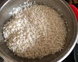 Hình bước làm 1 của món Xôi gấc