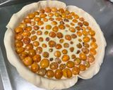 Une image de l'étape 8 de Tarte amandine aux mirabelles.