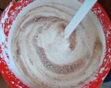 A picture of step 6 of Chocolate sponge # mums recipe.