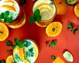 ऑरेंज मॉकटेल (Orange Mocktail recipe in Hindi) रेसिपी चरण 4 फोटो