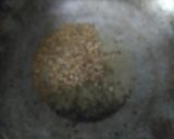 A picture of step 1 of Sev tomato sabji.