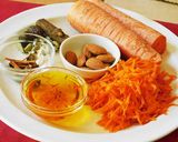 A picture of step 1 of Carrot Halwa.
