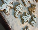 Foto do passo 6 de Biscoitos de gengibre de múmia