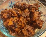 A picture of step 3 of Golmaal chicken(for chicken lovers).