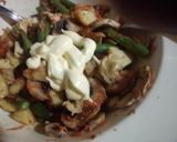 Foto del paso 6 de la receta: Ensalada de judías verdes, champignones y papas