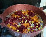 Beetroot,carrot rice with beef Kebabs(Arabian style)matakin girki6 hoto