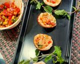 ব্রেড কাপ পিজ্জা (Bread cup pizza recipe in bengali) রেসিপির ধাপ 7 ছবি