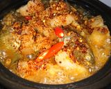 Hình bước làm 1 của món Cá rô đồng kho tộ