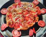 Tomato upside down omelette#cookingwithtomatoes recipe step 4 photo