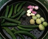 Foto langkah ke 1 dari resep Sambal hijau teri / sambel ijo.