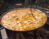 Foto del paso 4 de la receta: Paella a leña