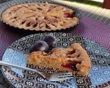 Mandulás - szilvás sütemény #gluténmentes #tejmentes recept fázis 5 fotója
